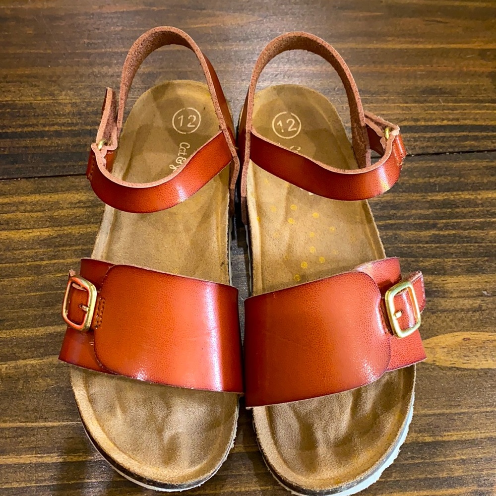 Cat and jack brown sandal